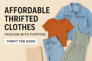 affordable thrifted clothes thrift for good